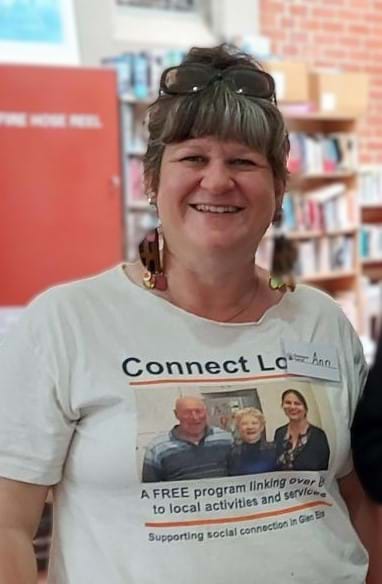Friends of Connect Local Coordinator and Community Connector Ann