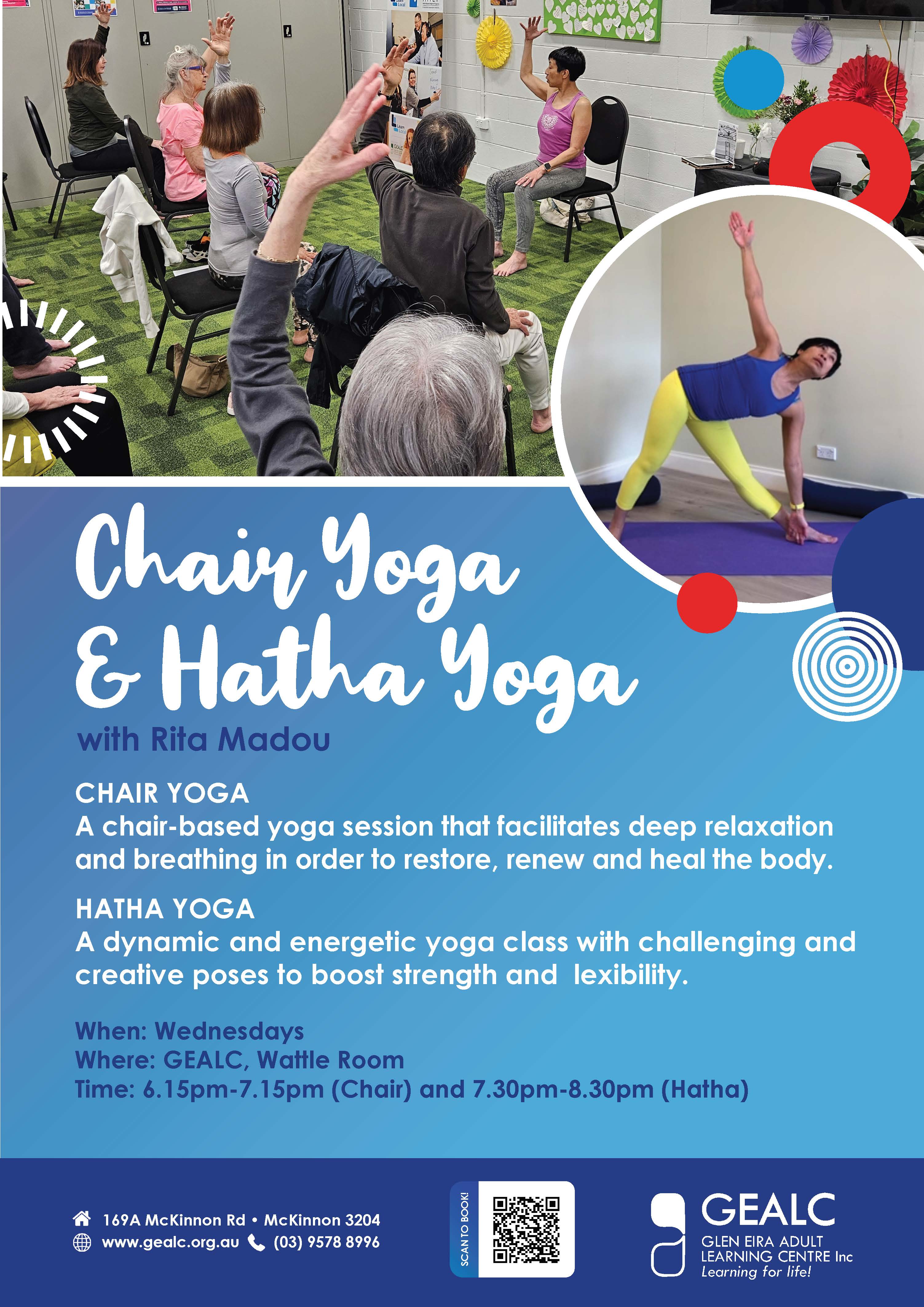 Chair Yoga & Hatha Yoga
