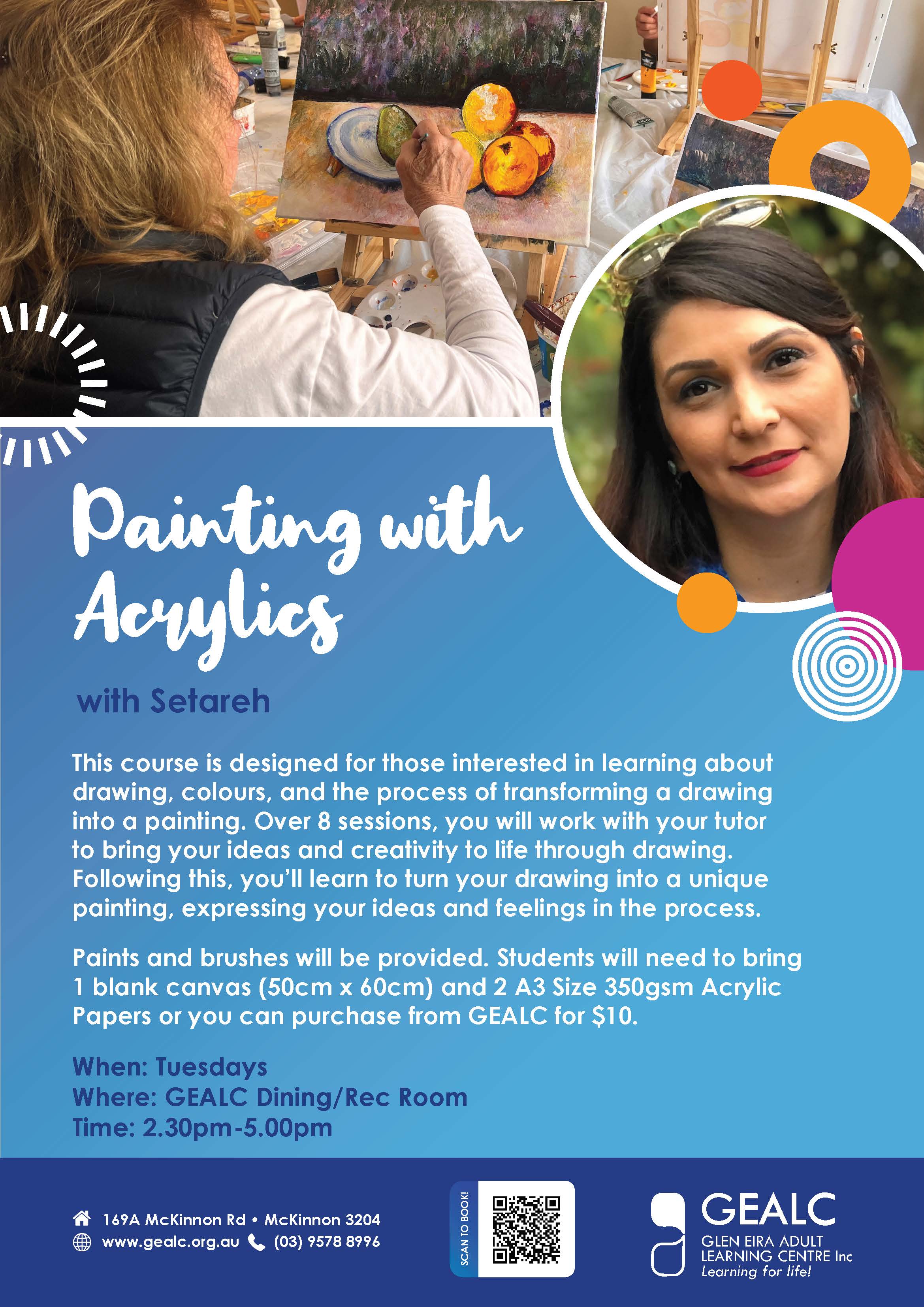 Painting with Acrylics