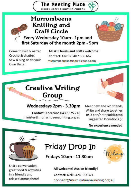 The Meeting Place Activities