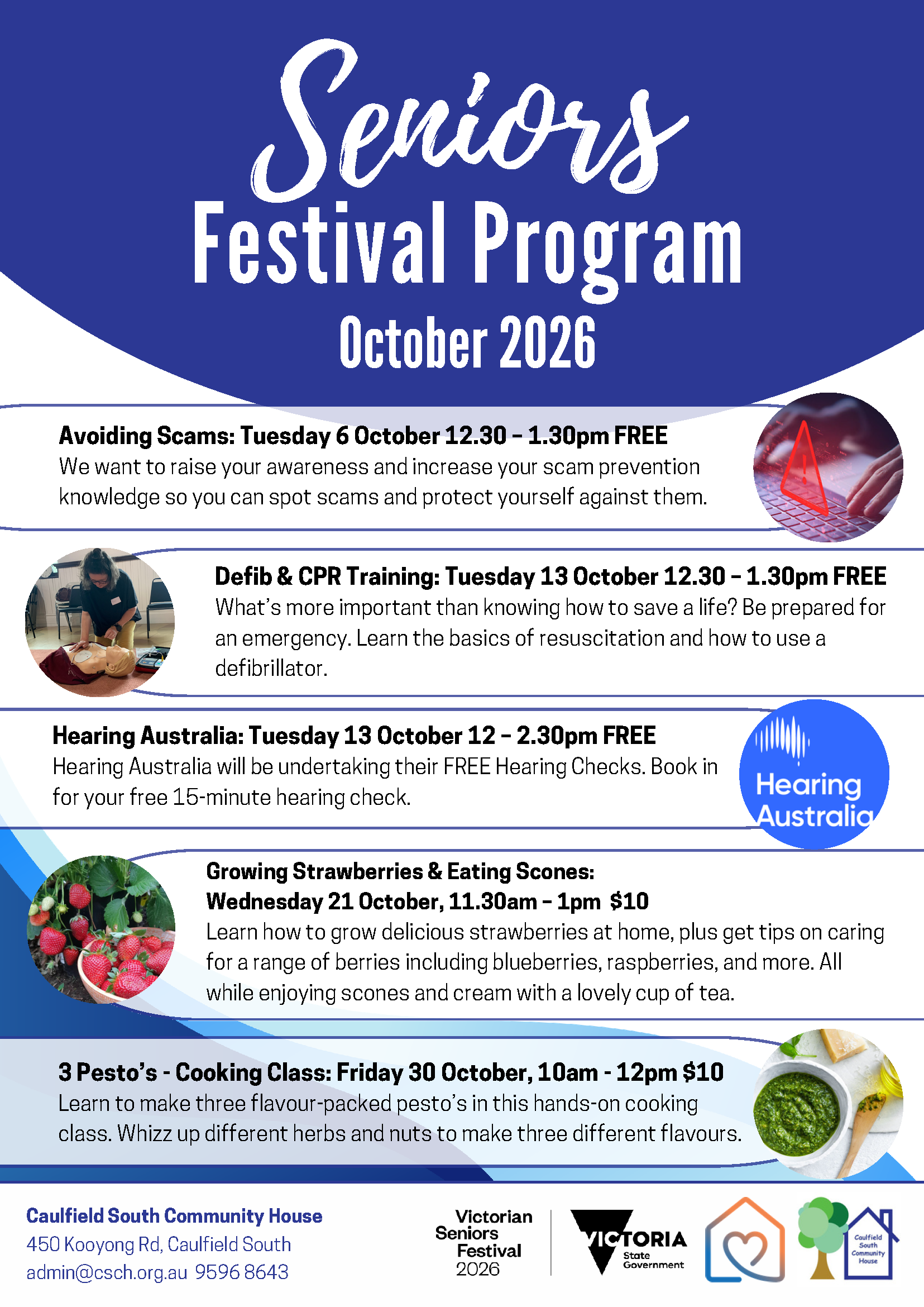 CSCH Senior Festival Activities