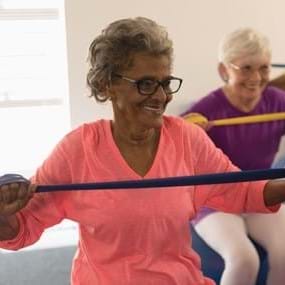 Group exercise class