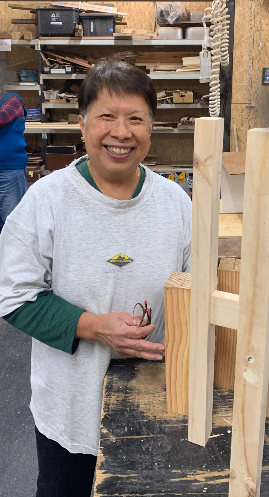 Sww Gaik at the Women's Shed