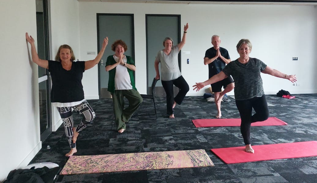 Chair yoga